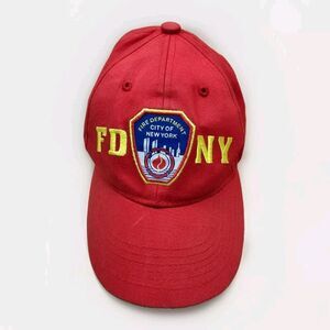 Fire Dept New York City FDNY Men's Baseball Caps Adjustable Firefighter Hat